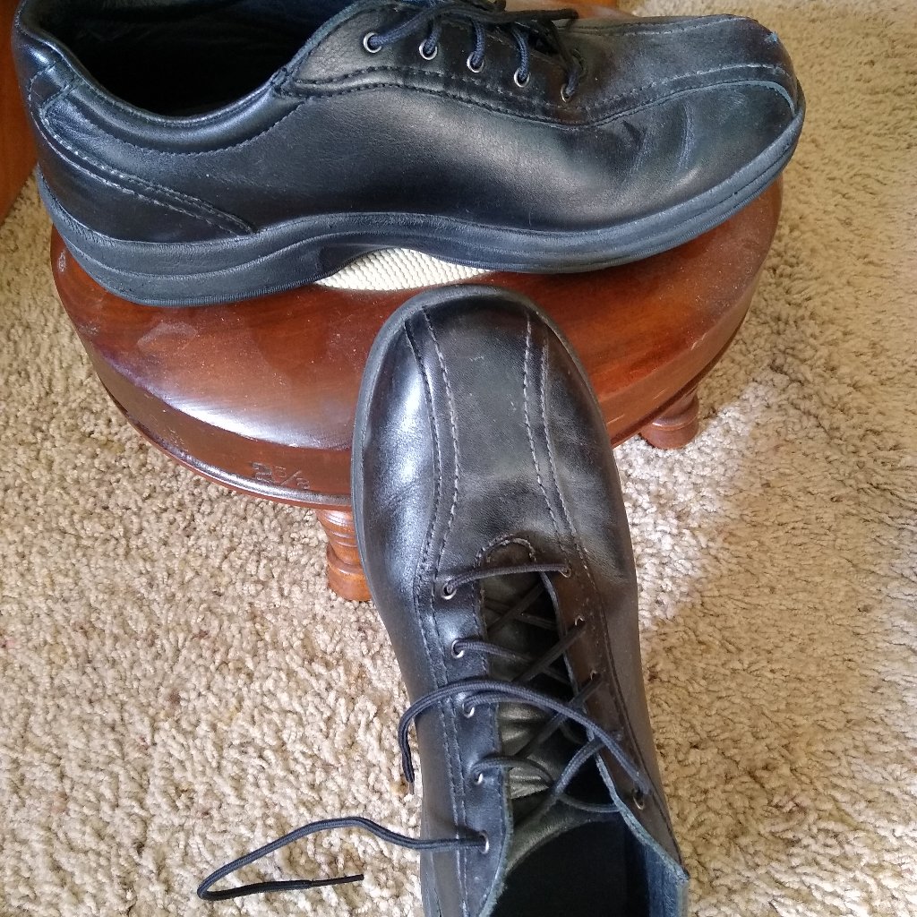 Pw Minor Black Lace-Up Shoes